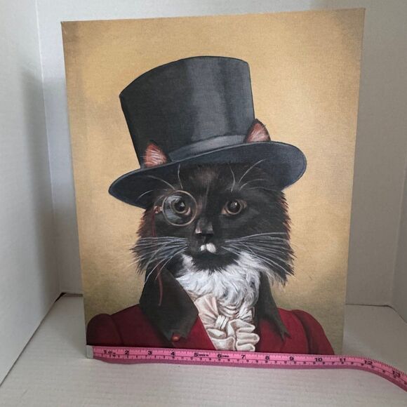 CAROL LEW Edwardian Victorian Cat Print by Art In Motion 14 x 11 (Bx 1) - Picture 6 of 9